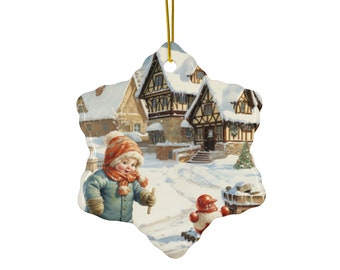 Play Time Ceramic Ornaments (1pc, 3pcs, 5pcs, 10pcs)