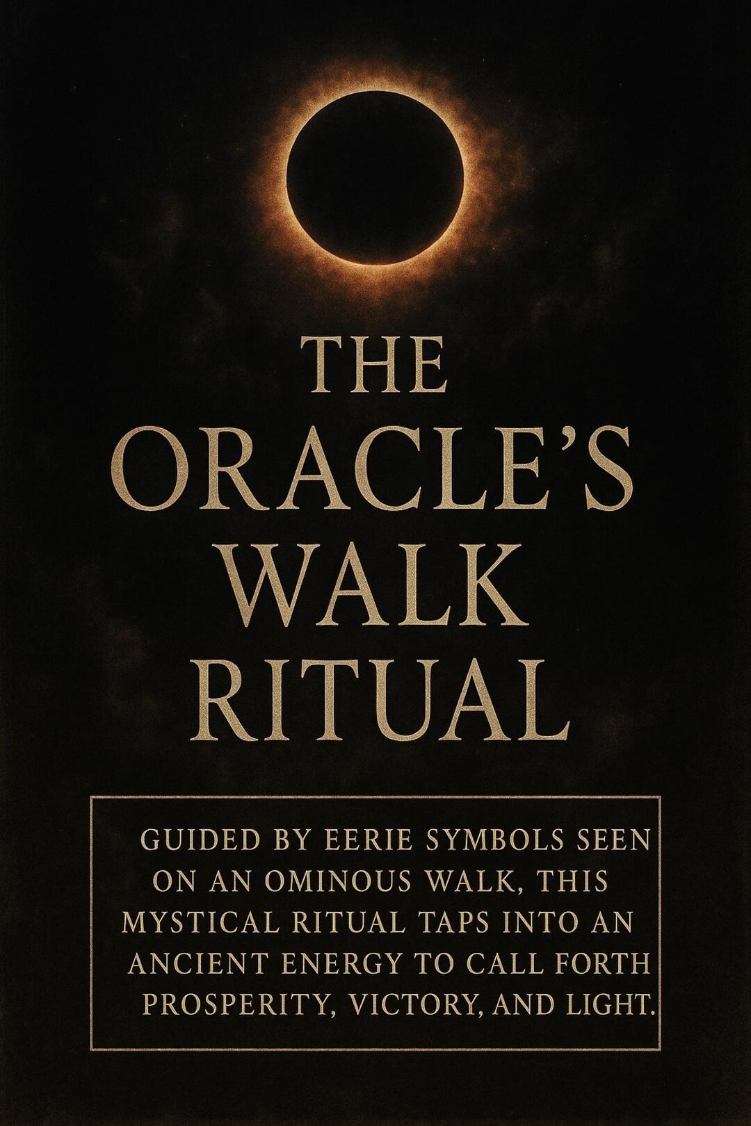 Orcaleo Ritual The Oracle’s Walk: A Ritual of Visible Reclamation - Etsy