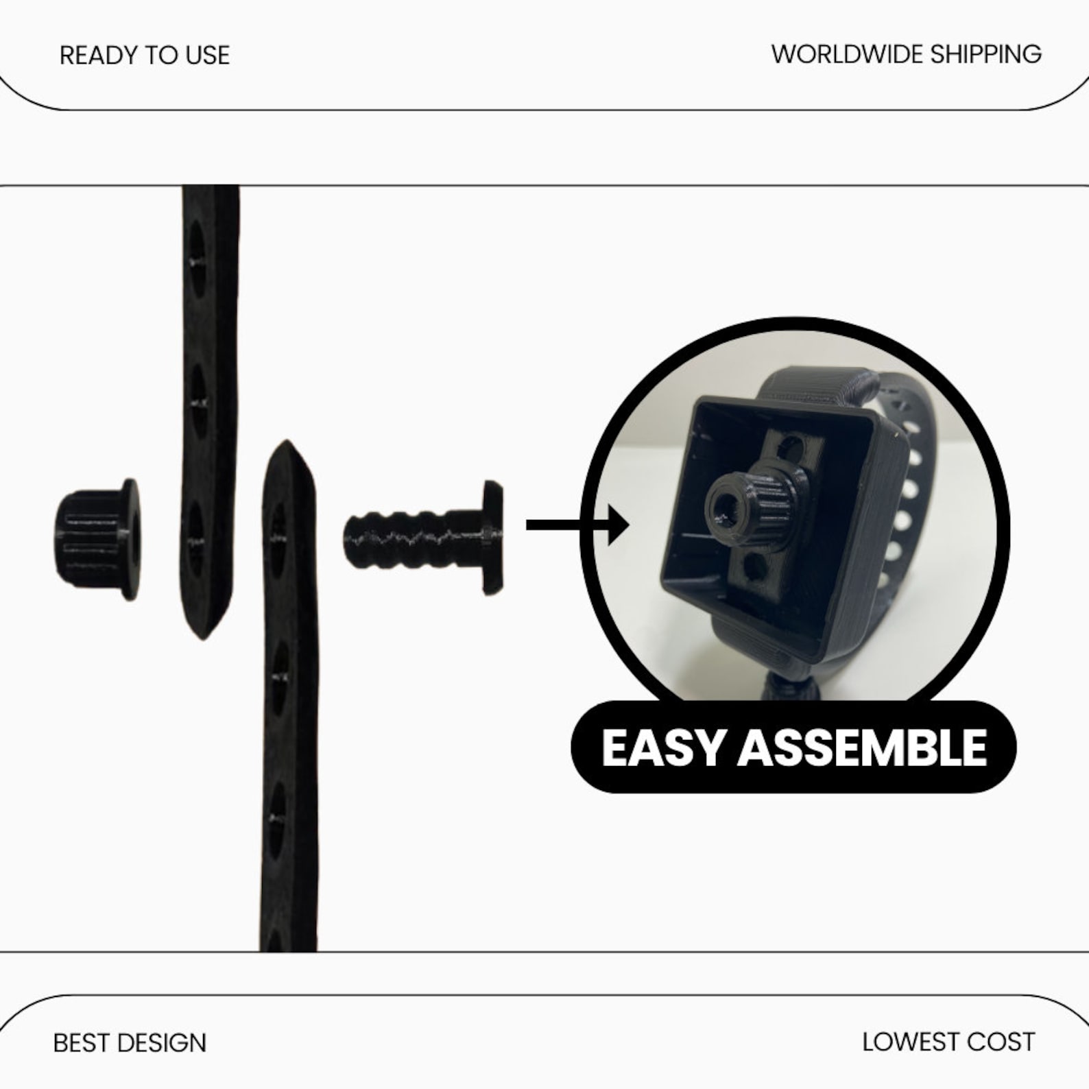 Prop / Fake - Ankle Monitor, GPS Tracker, House Arrest Bracelet , Fake ...