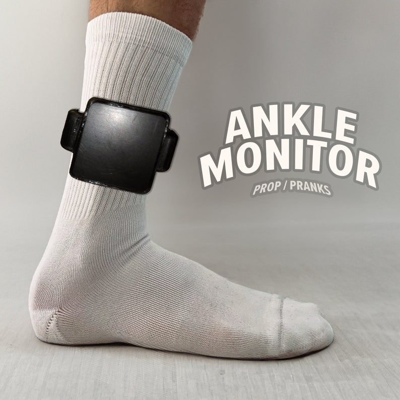 Fake Ankle Monitor / House Arrest Bracelet Prop Etsy