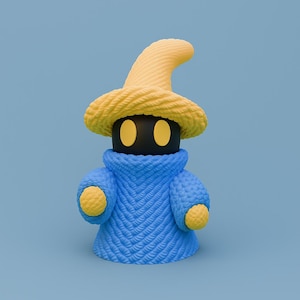 Figura de Vivi al crochet: inspirada en Final Fantasy