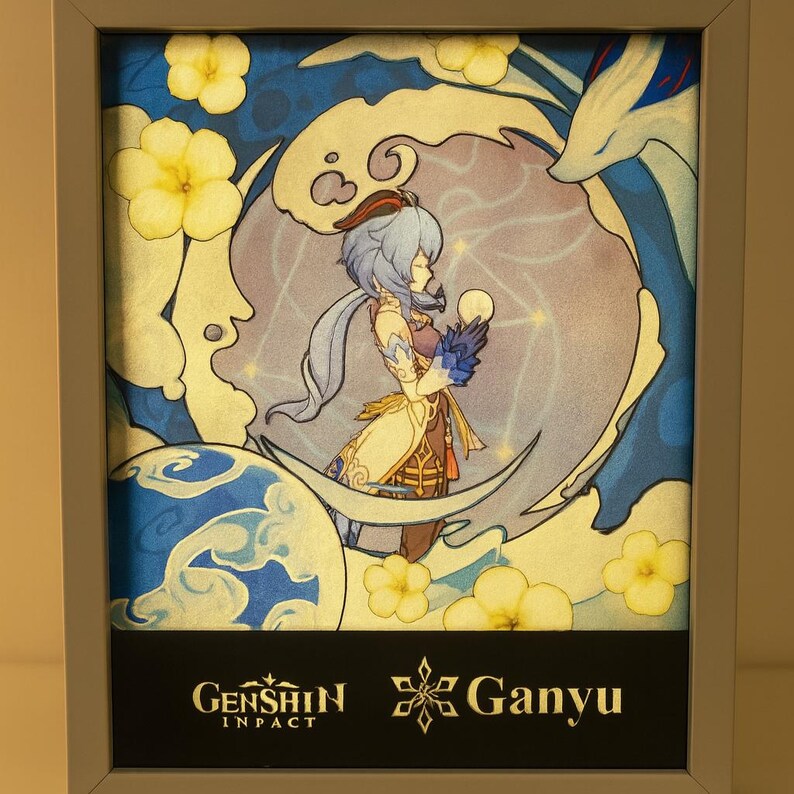 Caja de luz Ganyu - Genshin Impact imagen 2
