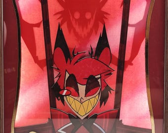 Hazbin Hotel Summer Alastor Fan Art Print Ll Alastor Summer Poster