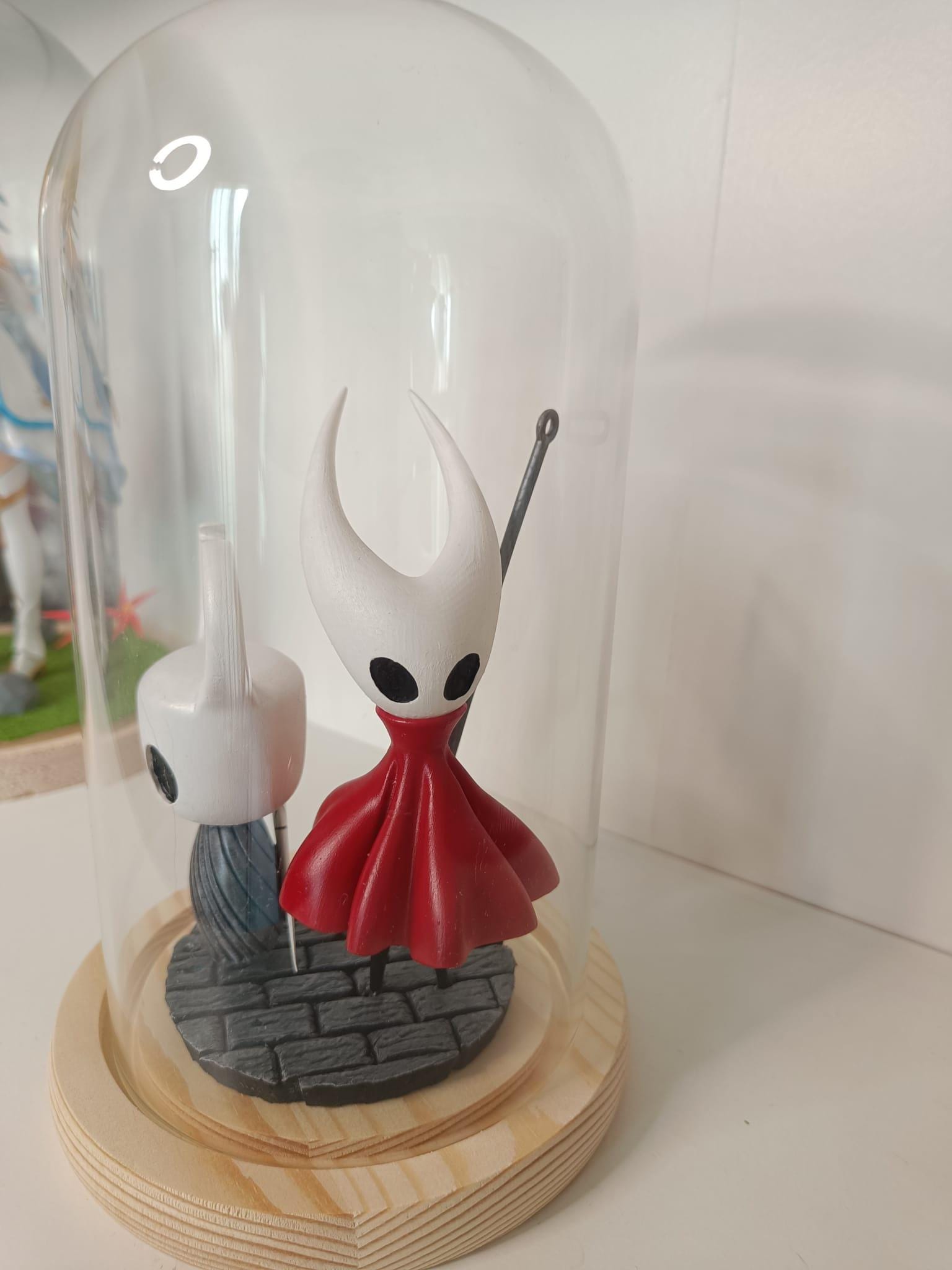 Lot De 3 Figurines Hollow Knight PVC 8-13 Cm Avec Socle - Collection Jeu Vidéo - Neuf