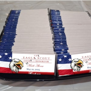 Digital Customized Eagle Scout Court of Honor Chocolate wrapper - Thank You