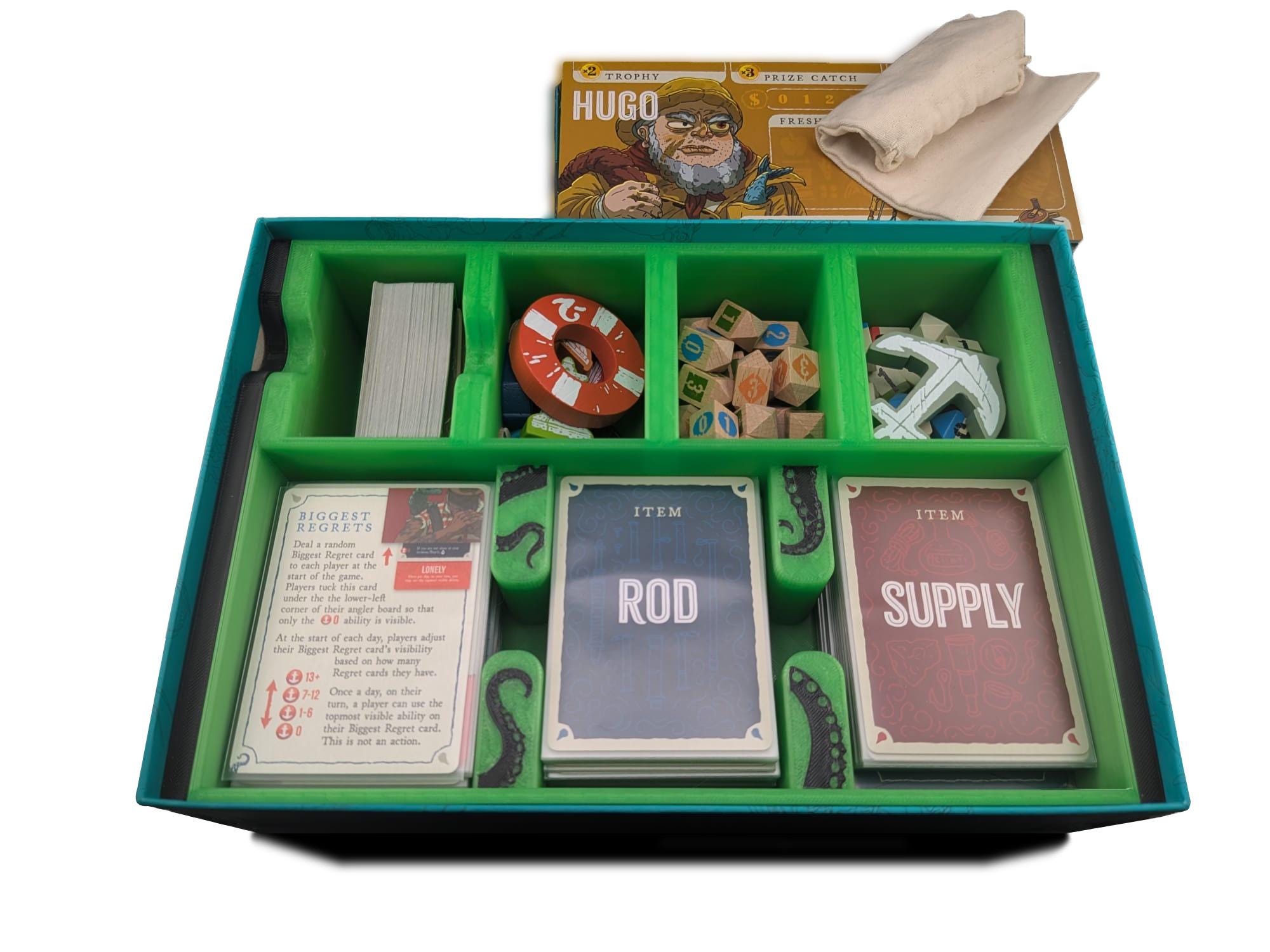 Deep Regrets, Board Game Insert for Sleeved Cards - Etsy Deep Regrets, Board Game Insert for Sleeved Cards - Etsy
