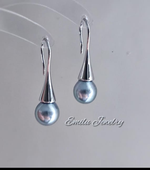 Orecchini pendenti argento 925 e perla barocca - ORA071 - Mandile Gioielli Orecchini pendenti argento 925 e perla barocca - ORA071 - Mandile Gioielli