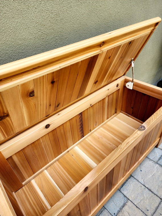 Outdoor cedar sales chest