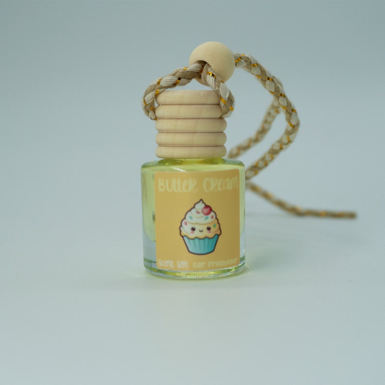Hanging Car Air Freshener Diffusers Butter Cream