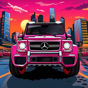 Gwagon/Pinkie/ai generated art/ printable art/ digital art/ ai art/ posters/ wall art/ downloadable/ printable/ creative art/ best ai art