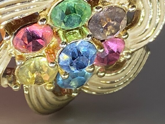 Vintage (1990’s) Multi-Colored Gems Sarah Coventr… - image 5