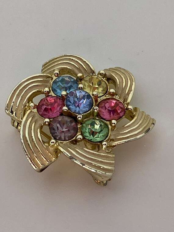 Vintage (1990’s) Multi-Colored Gems Sarah Coventr… - image 10