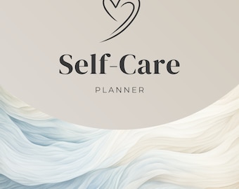 47 Page Self-Care Planner Printable | Mental Health| Mindfulness Journal | Wellness Planner Bundle | Mood Tracker