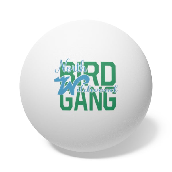 Ping Pong Balls,Beer Pong Balls, Custom ping pong balls, Bird Gang