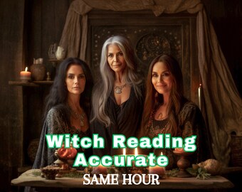 Same Hour Psychic Tarot Blind Reading by Real Witches, Deep and Accurate Psychic Reading
