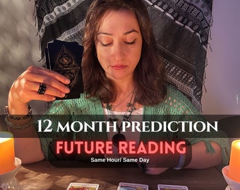 12 Month Future Predictions, Future Psychic Reading, Future Psychic Prediction, Spiritual Advice, Future Medium Prediction