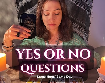 Same Hour Yes or No Tarot Reading, One Question Yes Or No Reading Same Hour, Psychic Readings, Tarot Yes Or No Answer Prediction