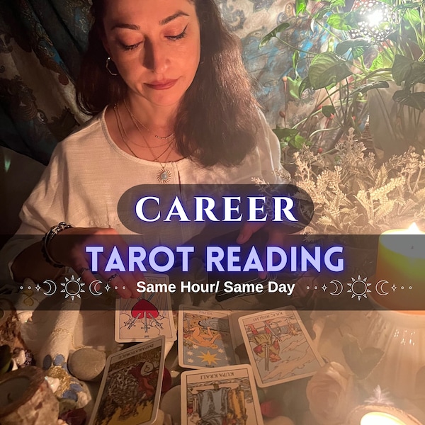 Same Hour Career Tarot Reading, Psychic Career Reading, Career Tarot Card Reading, Medium Career Reading, Money Reading