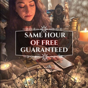 Lectura psíquica EN LA MISMA HORA, Lectura psíquica de tarot, Lectura de cartas del tarot, Lectura de médium psíquico, Lectura del tarot del amor