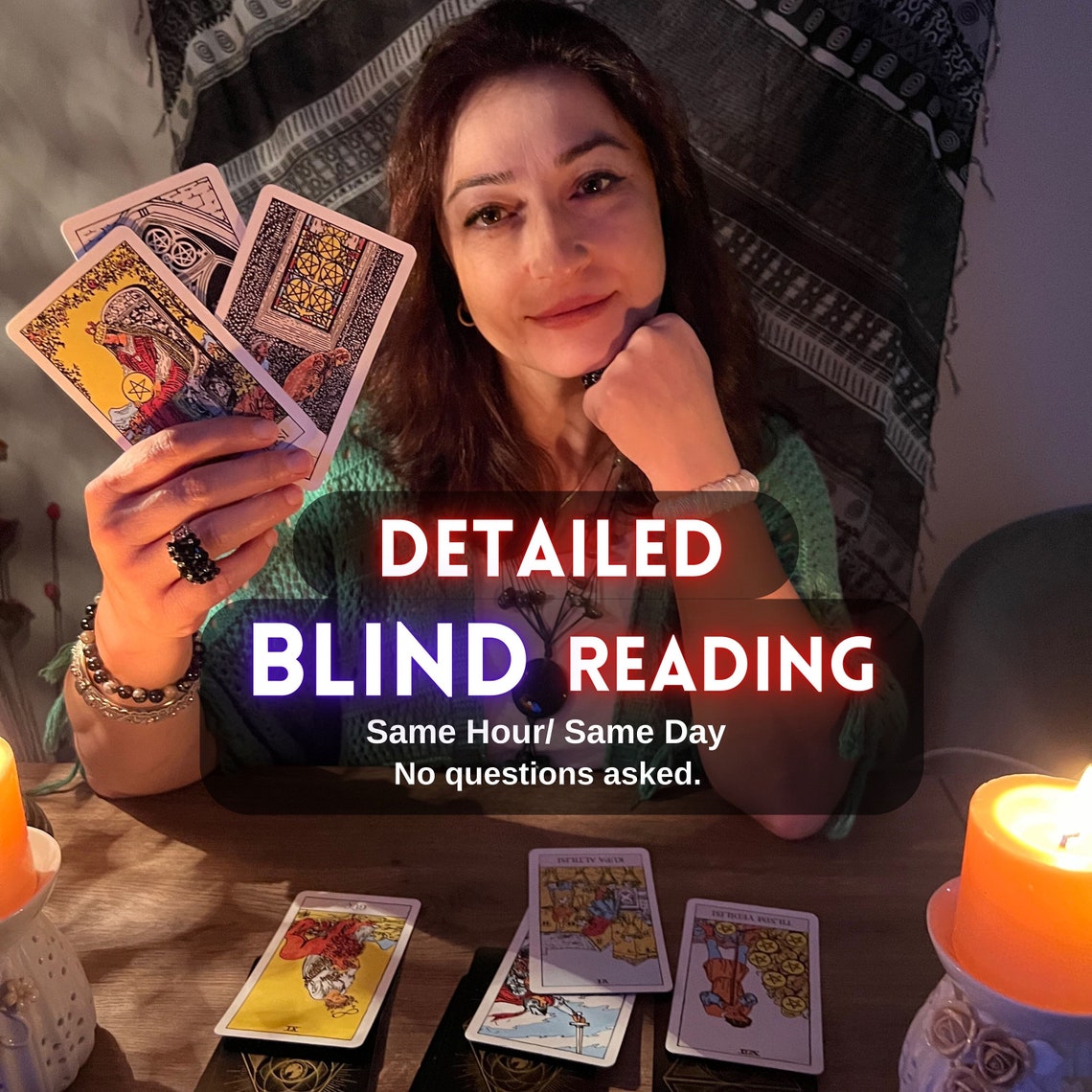 Blind Tarot Reading Without Questions, Blind Reading, Psychic Reading