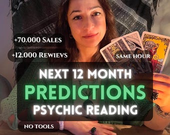 Psychische Lesung der nächsten 12 Monate zur gleichen Stunde, genaue Tarot-Lesung Zukunft, psychische Zukunftsvorhersage, spirituelle Anleitung