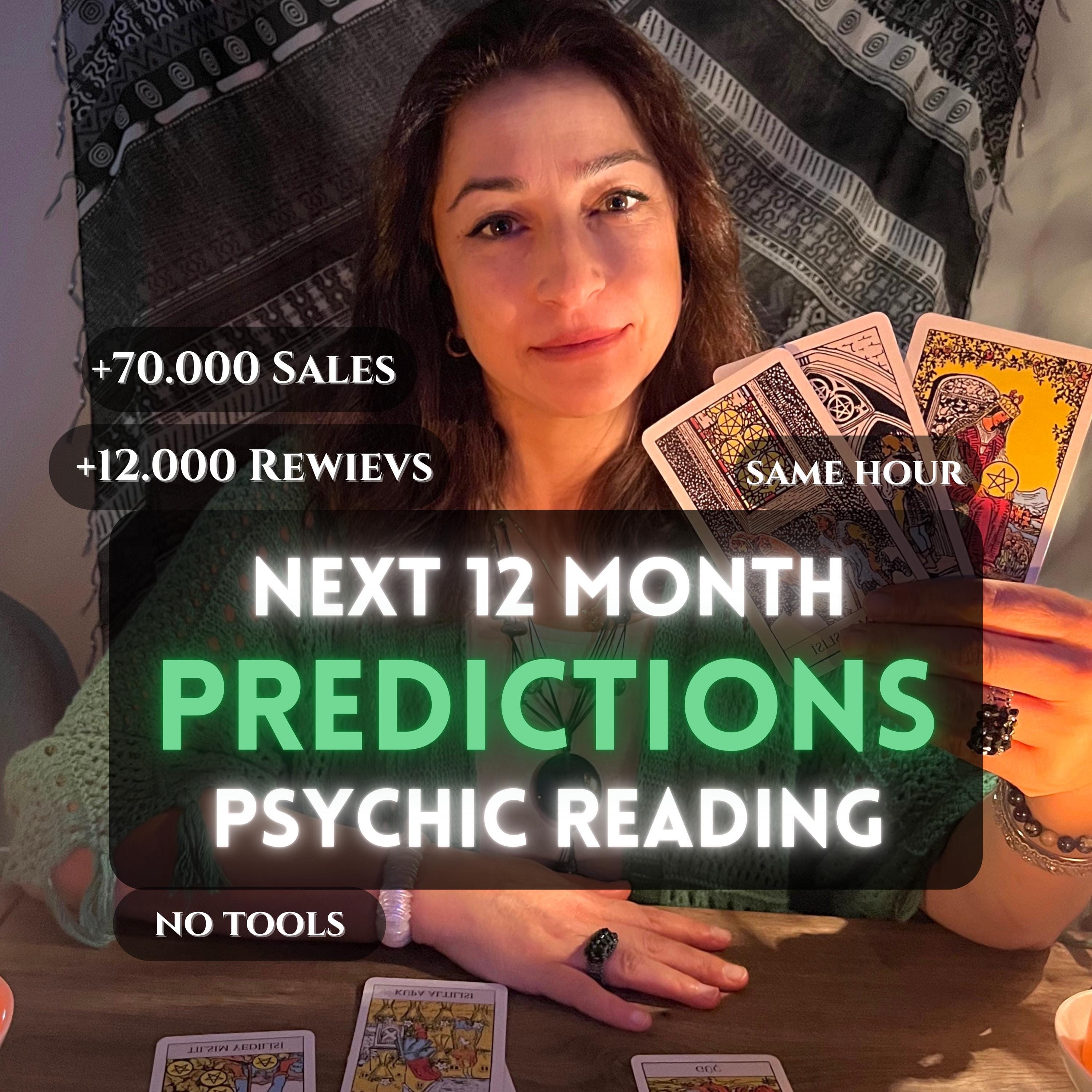 Psychic Reading Next 12 Months Same Hour, Accurate Tarot Reading Future, Psychic Future Prediction, Spiritual Guidance