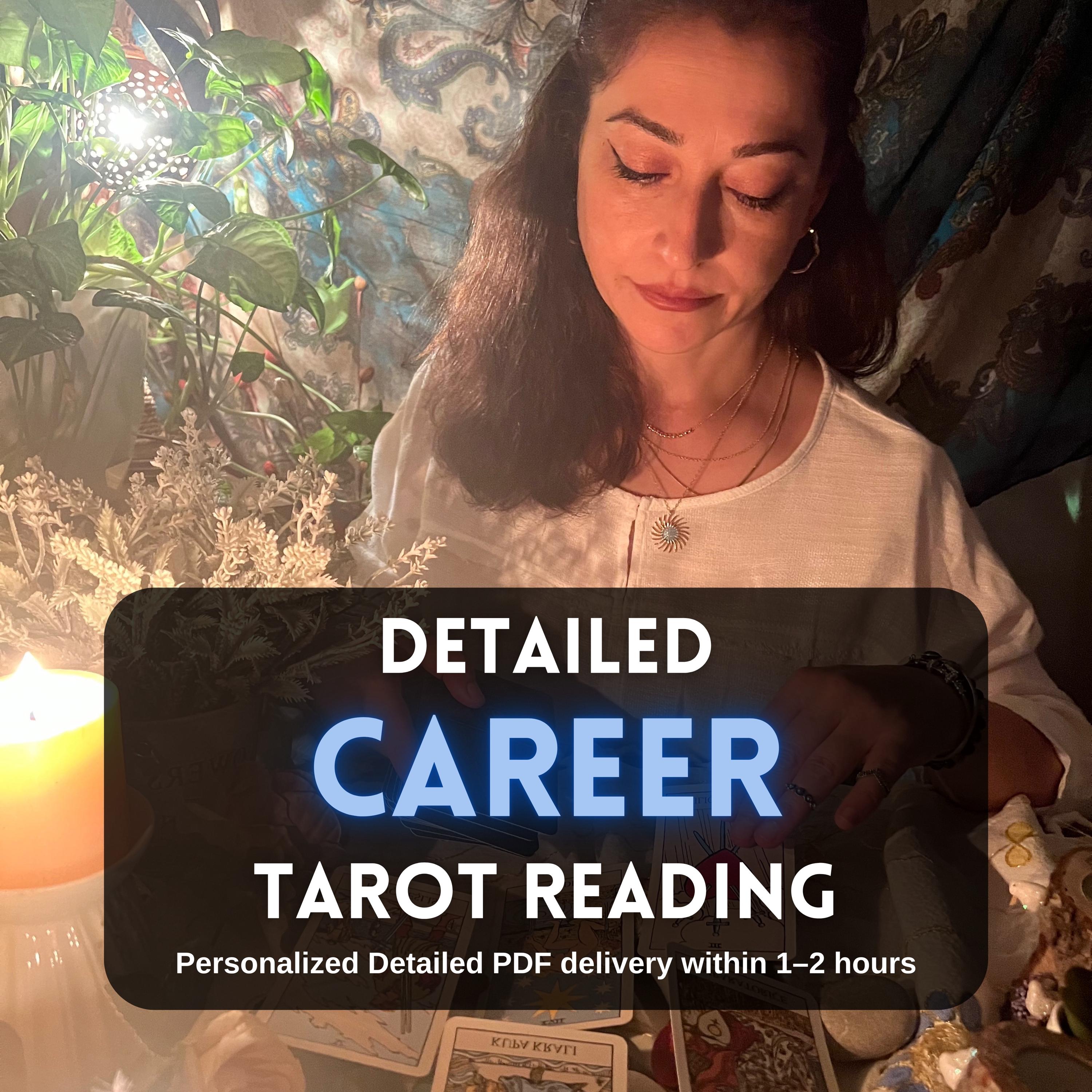 Same Hour Career Tarot Legung, Psychic Career Path Reading, Career Tarot Card Guidance, Work & Opportunties Einblick, Career Clarity PDF