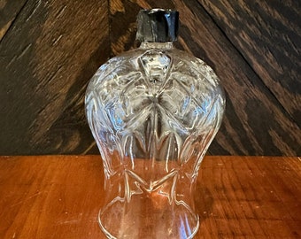 Vintage Cut Glass Votive Candle Holder/Sconce
