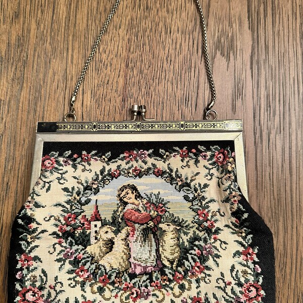 Needlepoint Clutch Etsy