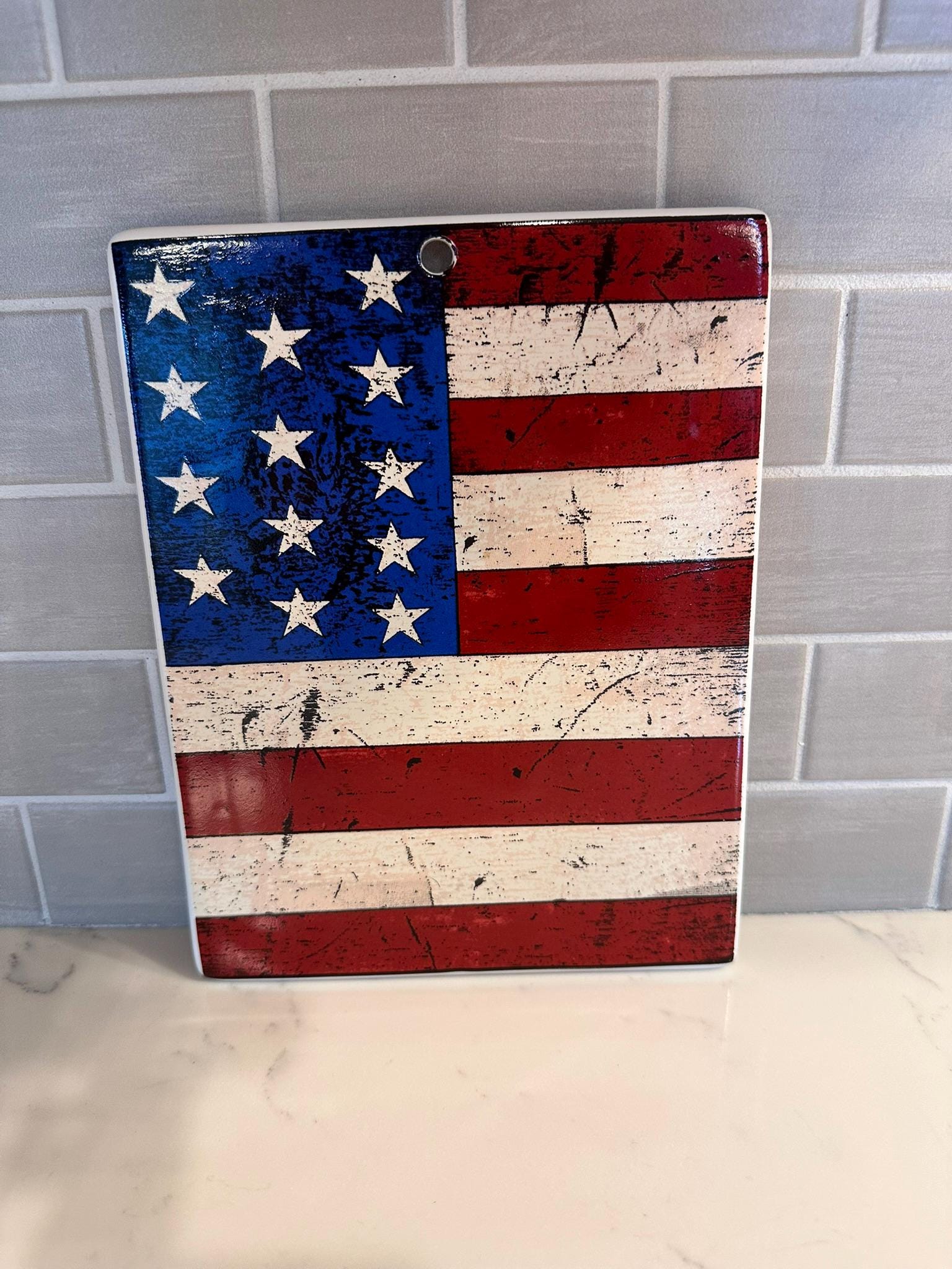 Warren Kimble American Flag - Etsy