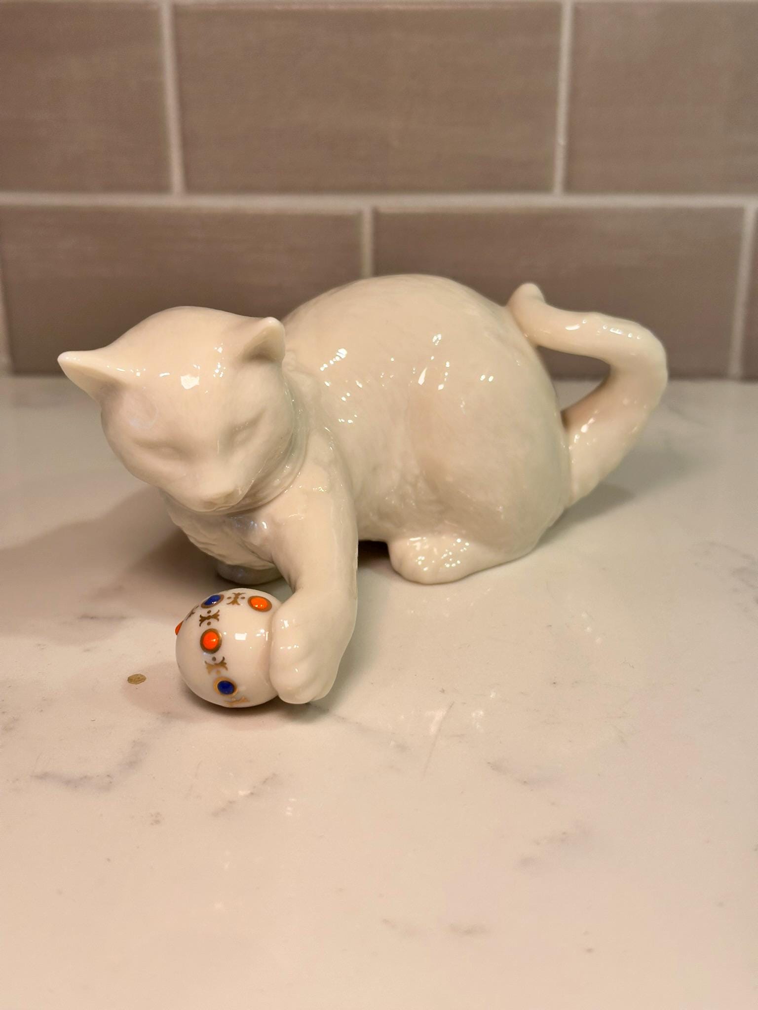 Vintage Lenox Cat - Etsy