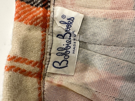 Vintage Bobbie Brooks Pleated Wool Skirt - image 4