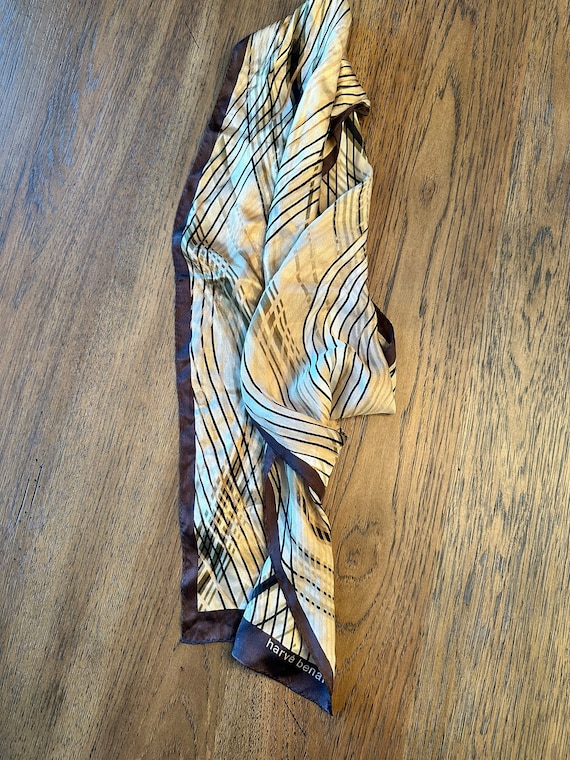 Vintage harve' benard Silk Scarf