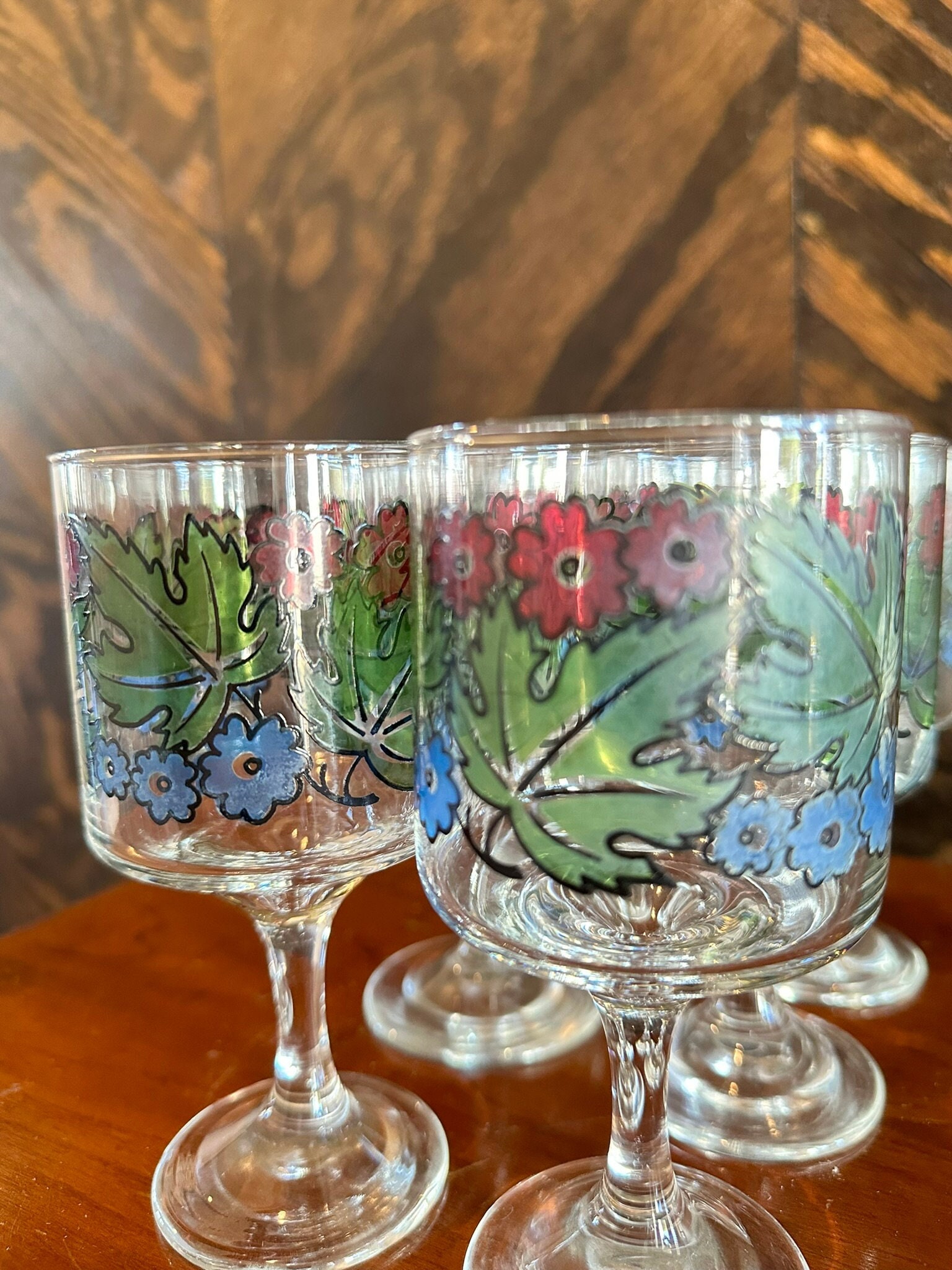 Tiffanys Wine Glasses - Etsy
