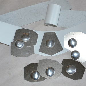 Metal pieces for Leia belt - Star Wars, Rebellion, Leia, Luke, Han Solo, Imperial