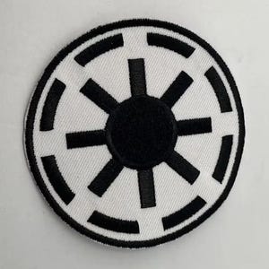 Star Wars Republic Sytle Logo Patch  Clone Trooper (Diameter 3 inch/8cm)   embroidered,  Rex Cody Star Wars