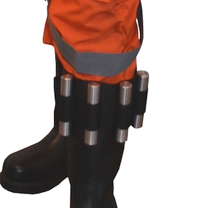 Leg Belt for X-Wing Pilot (Black) - classic Star Wars style costume