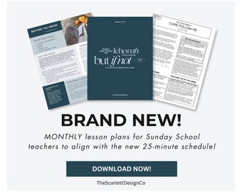 November Old Testament Lesson Plans, Gospel Doctrine & Sunday School Teaching Help, Come Follow Me