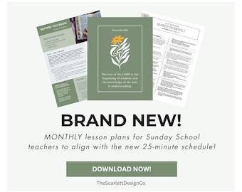 Monthly Old Testament Lesson Plan, Gospel Doctrine & Sunday School Teaching Help, September 2026, Come Follow Me