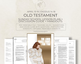 Old Testament Lesson Plan, Gospel Doctrine & Sunday School Teaching Help, April 13-19, Exodus 14-18, Come Follow Me 2026