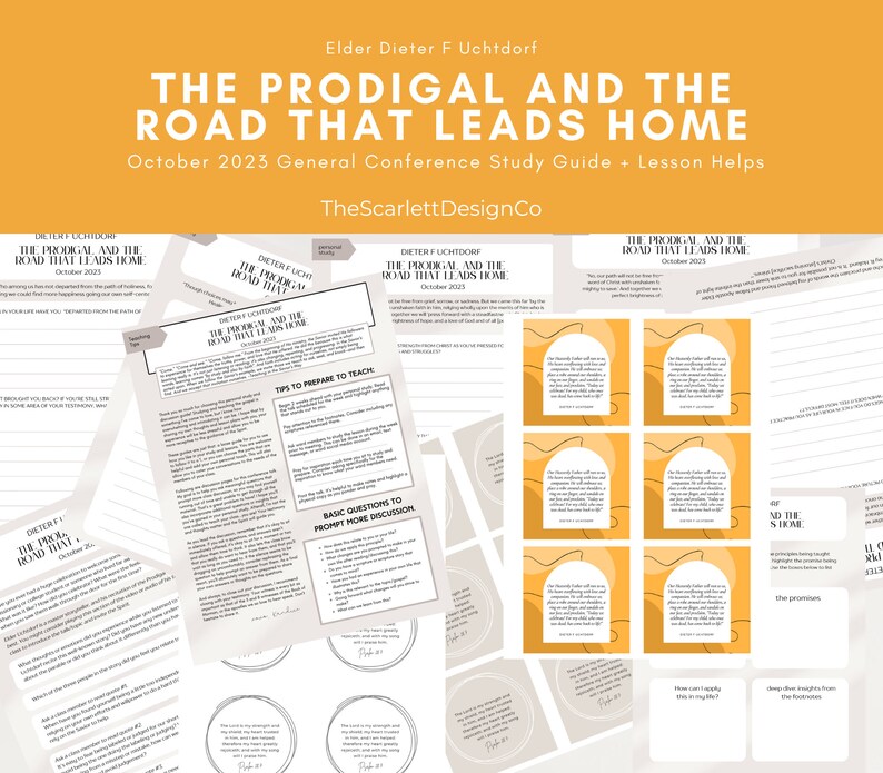 The Prodigal and the Road That Leads Home Dieter F Uchtdorf October