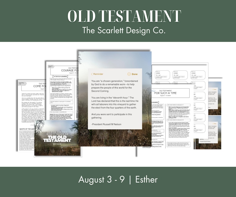 Old Testament Youth Lesson Plan, Young Women/Men Teaching Help, August 3-9, Esther, Come Follow Me 2026 image 2