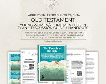 Old Testament Lesson Plan, Young Women/Young Men Teaching Help, April 20-26, Exodus 19-20, 24, 31-34, Come Follow Me 2025 Youth Lessons