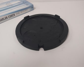 Vintage cast iron floor lamp weight - 9-5/8" diameter