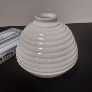 Vintage white beehive shade