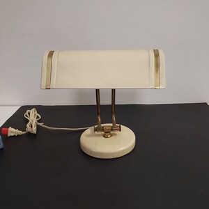 Vintage moderne bureaulamp uit het midden van de eeuw nieuwe bedrading afbeelding 2