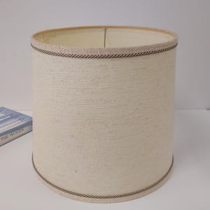 abat-jour tambour vintage cartonné