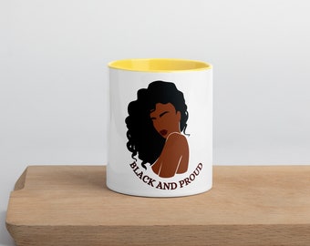 Coffee Mug - "Black and Proud" Celebrate Identity with Every Sip