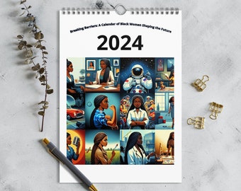 Breaking Barriers: A Calendar Celebrating Black Women Shaping the Future (2024)