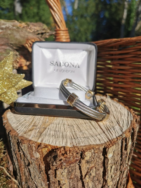 Bracciale Nero Hook Closure Bracciale Magnetico Per Uomo In Acciaio Inox Nero - Terapia Per Sollievo Da Dolori Articolari E Artrite Bracciale Magnetico Per Dimagrire